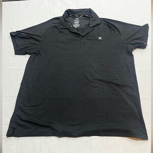 Hurley Men's Dark Gray Polo Shirt